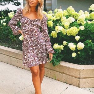 For Love & Lemons Georgi Babydoll Dress